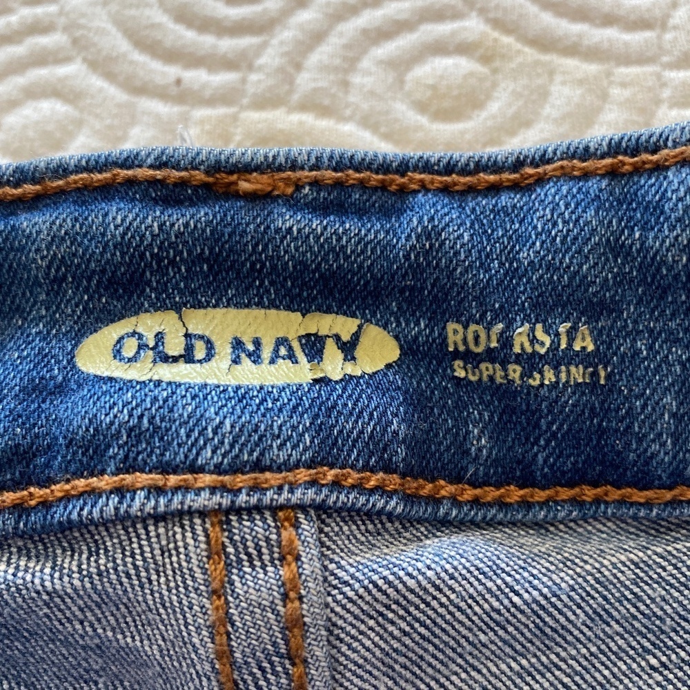 Old Navy Super Skinny Jeans Sz. 0 - Picture 4 of 5